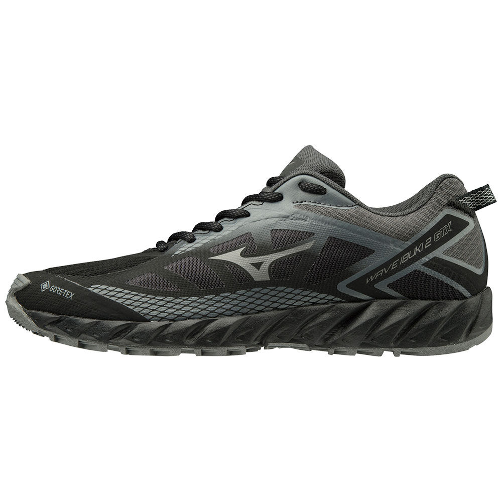 Zapatillas Trail Running Mizuno WAVE IBUKI 2 GTX Para Hombre Negros 5641937-QT